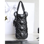 LADY DIOR diamond vine check four compartments DR-091