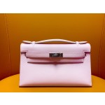 Mini kelly generation baby powder swift silver buckle