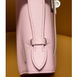 Mini kelly generation baby powder swift silver buckle