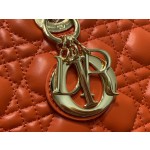 DIOR Lady's latest flip sheepskin seven compartments