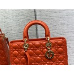 DIOR Lady's latest flip sheepskin seven compartments