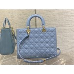 DIOR Lady's latest flip sheepskin seven compartments