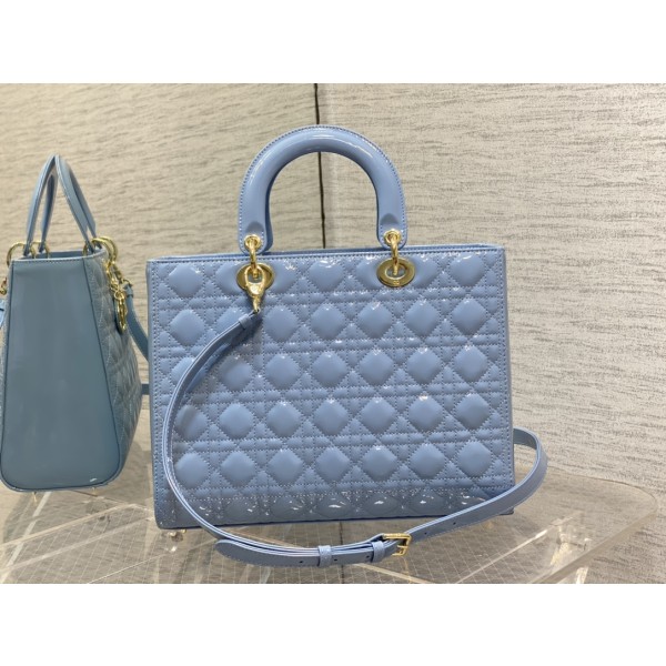 DIOR Lady's latest flip sheepskin seven compartments