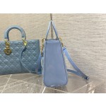 DIOR Lady's latest flip sheepskin seven compartments