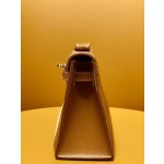 Kelly Mini Generation Saddle Leather Patchwork Silver Buckle