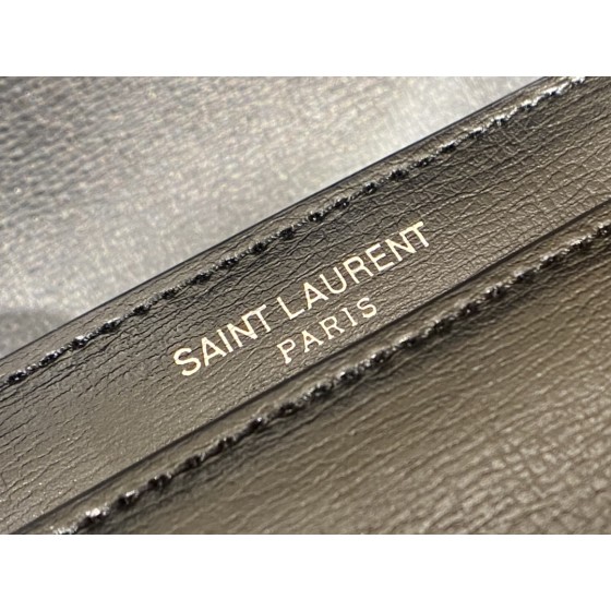 SAINT LAURENT 𝑺𝒖𝒏𝒔𝒆𝒕 𝟮𝟮𝒄𝒎 #442906Original leather