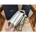 SAINT LAURENT 𝑺𝒖𝒏𝒔𝒆𝒕 𝟮𝟮𝒄𝒎 #442906Original leather