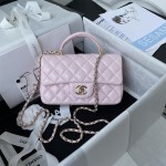 CHANEL 21K Latest Mini CF Handle Handbag AS2431