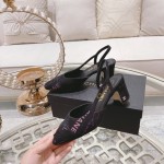 CHANEL Xiaoxiang Classic Back Air Sandals Flat/High Heels