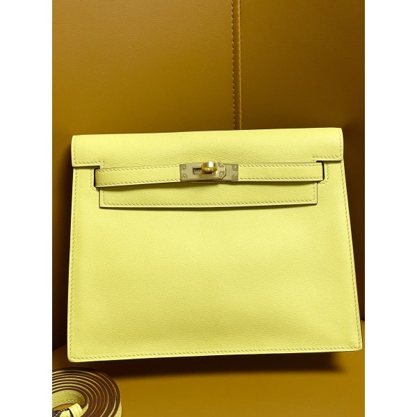 kelly danse goose egg yolk swift gold buckle