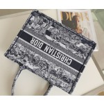 DIOR TOTE blue striped tiger