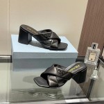 Prada leather outsole shoes