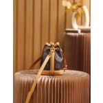 Louis Vuitton𝑵𝒂𝒏𝒐 𝑴𝒊𝒏𝒊 small bucket #M81266#