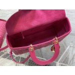 DIOR Lady's latest flip sheepskin seven compartments