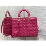 DIOR Lady's latest flip sheepskin seven compartments