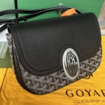 GOYARD Canvas and Cowhide Splicing W23