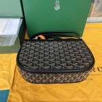 GOYARD Canvas and Cowhide Splicing W23