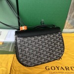 GOYARD Canvas and Cowhide Splicing W23