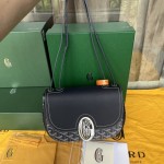 GOYARD Canvas and Cowhide Splicing W23