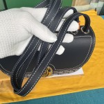 GOYARD Canvas and Cowhide Splicing W23