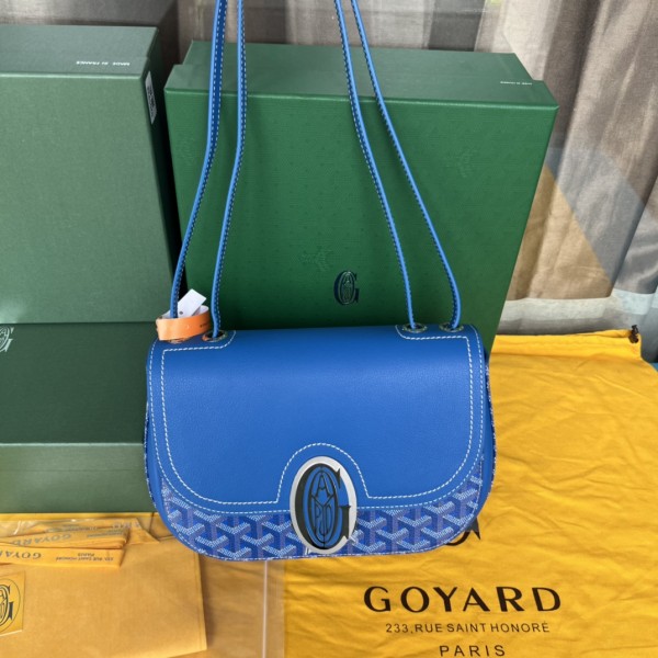 GOYARD Canvas and Cowhide Splicing W23