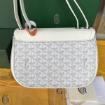 GOYARD Canvas and Cowhide Splicing W23