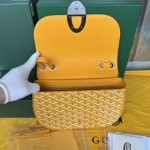 GOYARD Canvas and Cowhide Splicing w23