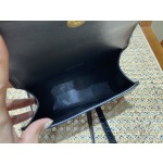 BALENCIAGA 𝐇𝐨𝐮𝐫𝐠𝐥𝐚𝐬𝐬 𝐗𝐒 crocodile-textured cowhide