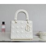 LADY DIOR diamond vine check four compartments DR-091