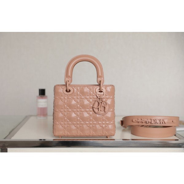 LADY DIOR diamond vine check four compartments DR-091