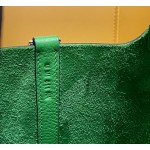 picotin18 bamboo green tc leather silver buckle