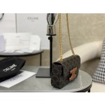 CELINE Embossed Arc de Triomphe Underarm Bag Model: 199242