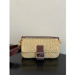 FENDI Baguette straw baguette