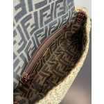 FENDI Baguette straw baguette