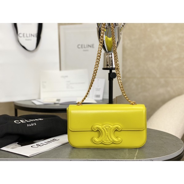 CELINE Embossed Arc de Triomphe Underarm Bag Model: 199243