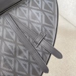 Dior- Saddle Bag Black Canvas