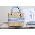 Dior Wicker Basket Bag