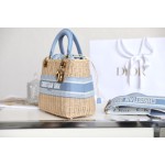 Dior Wicker Basket Bag