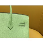 Bk25 outer seam 3i avocado green epsom gold buckle