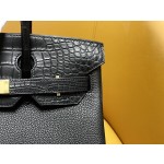 Bk30 touch black togo with matte America 🐊  Gold buckle