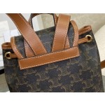 CELINE Old Flower Mini Triumphal Arch Backpack Model: 197662