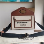 Burberry Zipper Tote Bag 2738