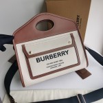 Burberry Zipper Tote Bag 2738