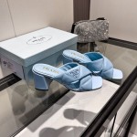 Prada leather outsole shoes