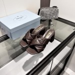 Prada leather outsole shoes