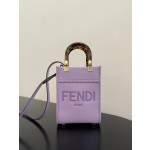 FENDI Sunshine mini tortoiseshell portable crossbody cute