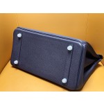 Bk30 touch Midnight Blue Togo with Indigo Mist Face America 🐊   Silver buckle