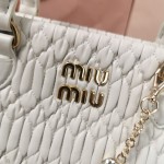 MIU MIU 5BA067 9K Glass Stone Crystal Diamond Chain