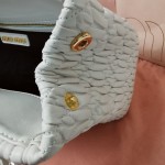 MIU MIU 5BA067 9K Glass Stone Crystal Diamond Chain