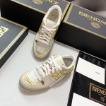 Fendi Versace collaborates on the new match capsule sneakers, casual sneakers for couples